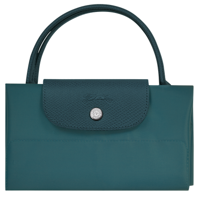 Le Pliage Green Tote bag M, Peacock