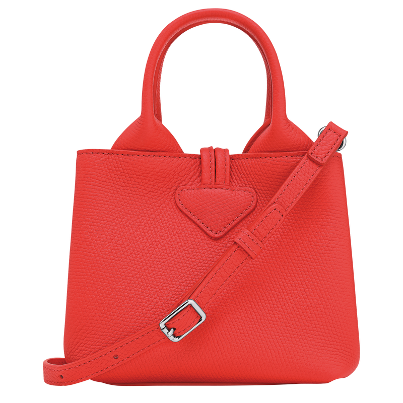 Le Roseau XS Handbag , Vermilion - Leather  - View 4 of  7