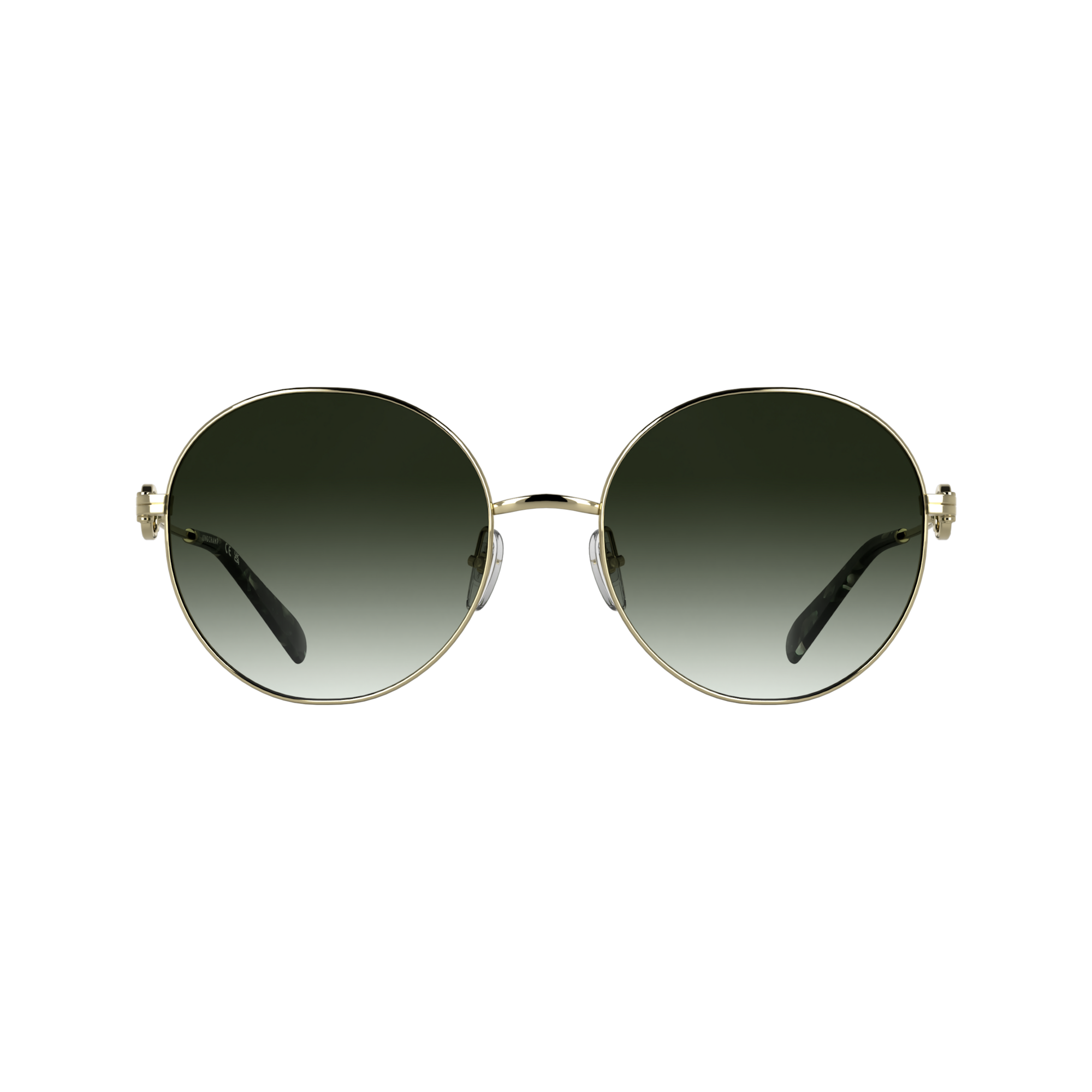 null Sunglasses, Gold/Khaki gradient