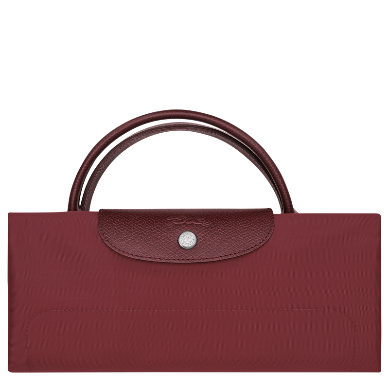 Le Pliage Green XL Travel bag , Pomegranate - Recycled canvas  - View 7 of  7