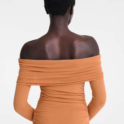 null Long dress, Amber