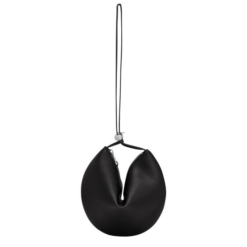 Le Roseau Clutch , Black - Leather  - View 5 of  6