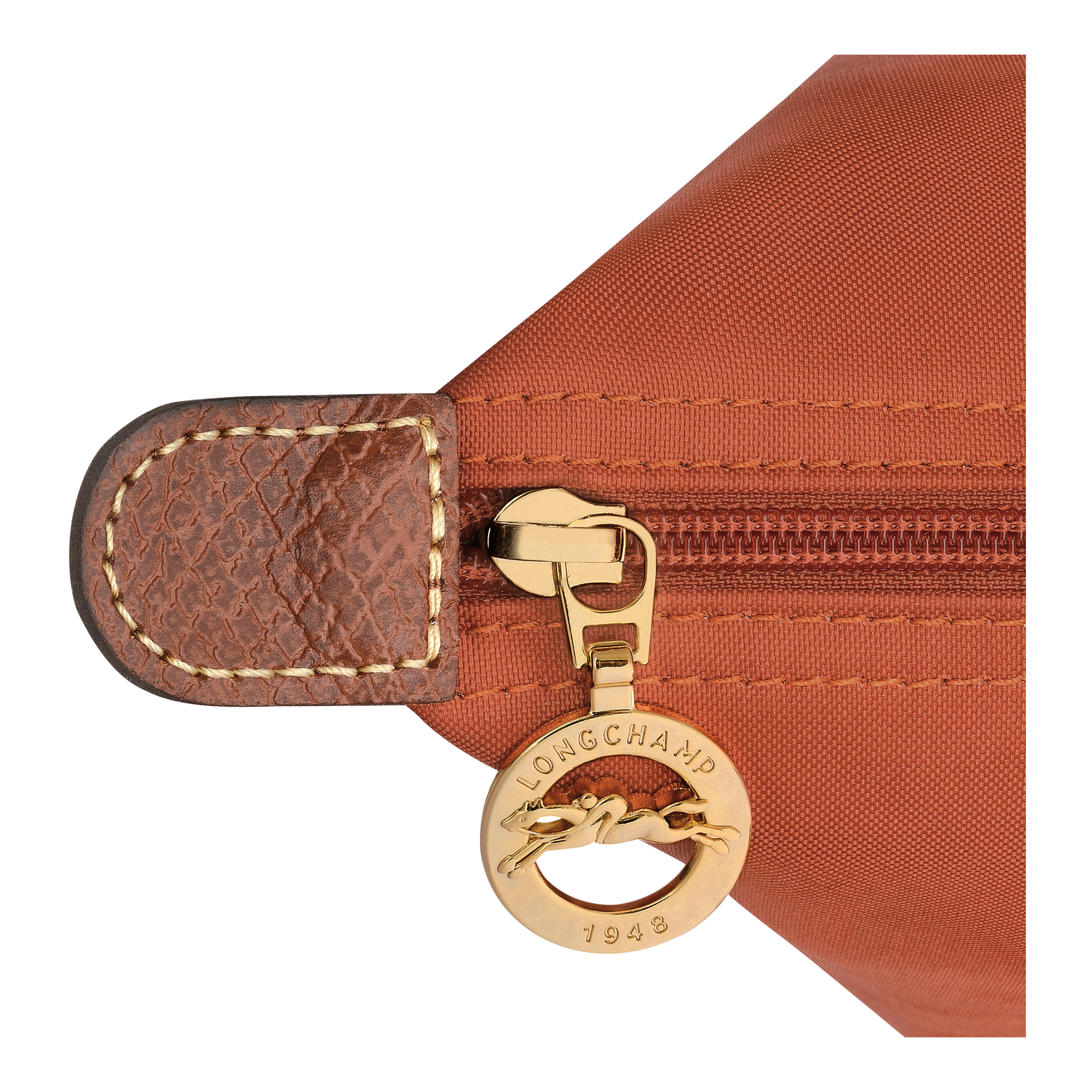Handbag S, Brick - View 6 of
7 - zoom in Le Pliage Original Handbag S, Brick