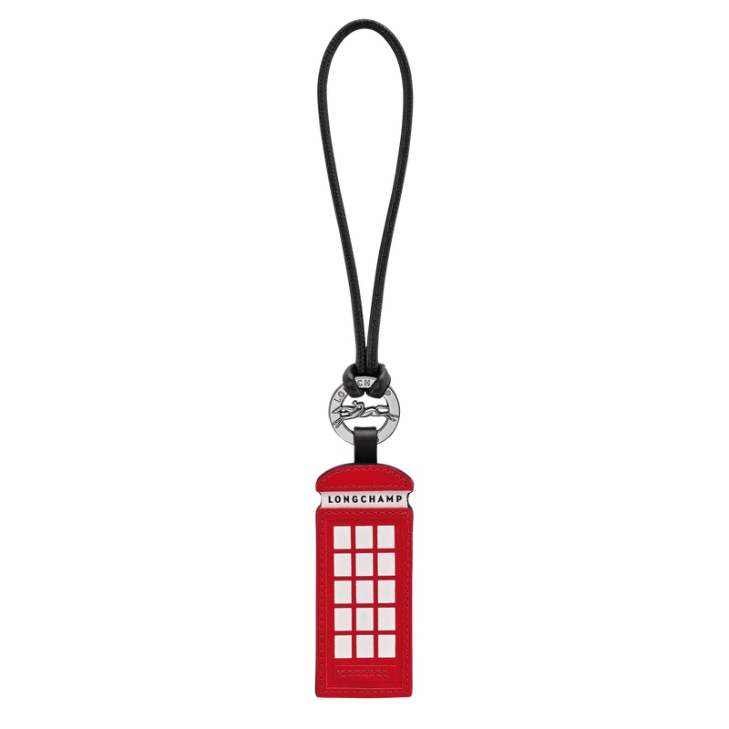 Key ring , Red - Leather  - View 1 of  1