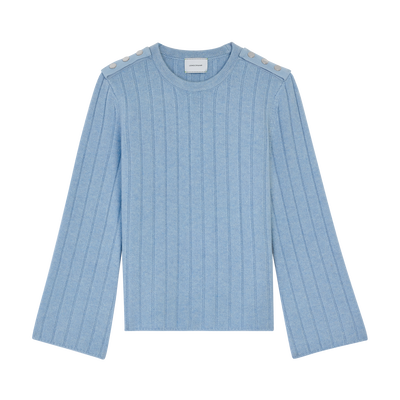 Sweater , Wave - Knit