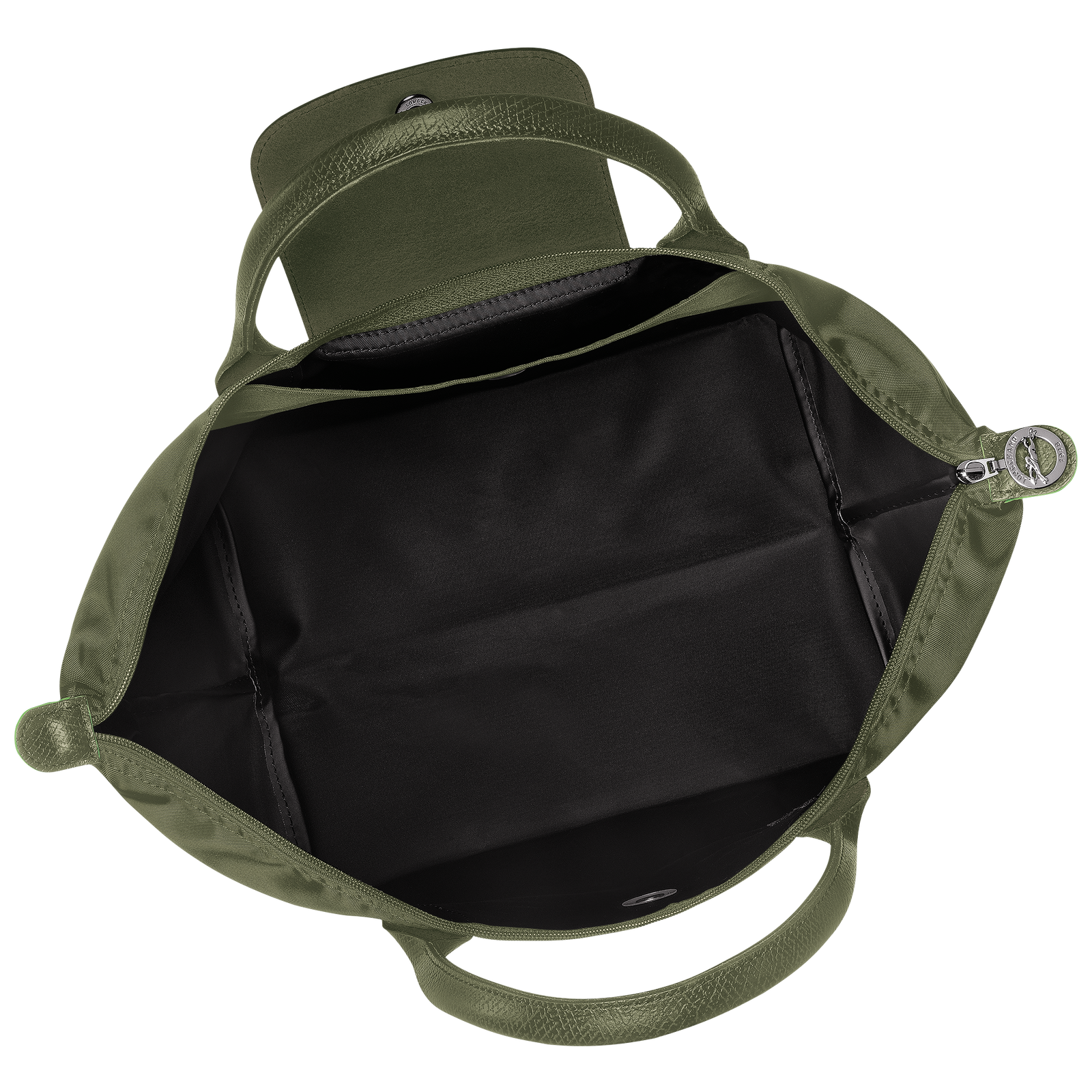 Le Pliage Green M Handbag Forest Recycled canvas Longchamp TH