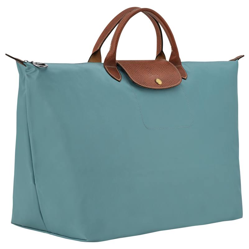 Le Pliage Original L Travel bag , Eucalyptus - Recycled canvas  - View 3 of  6