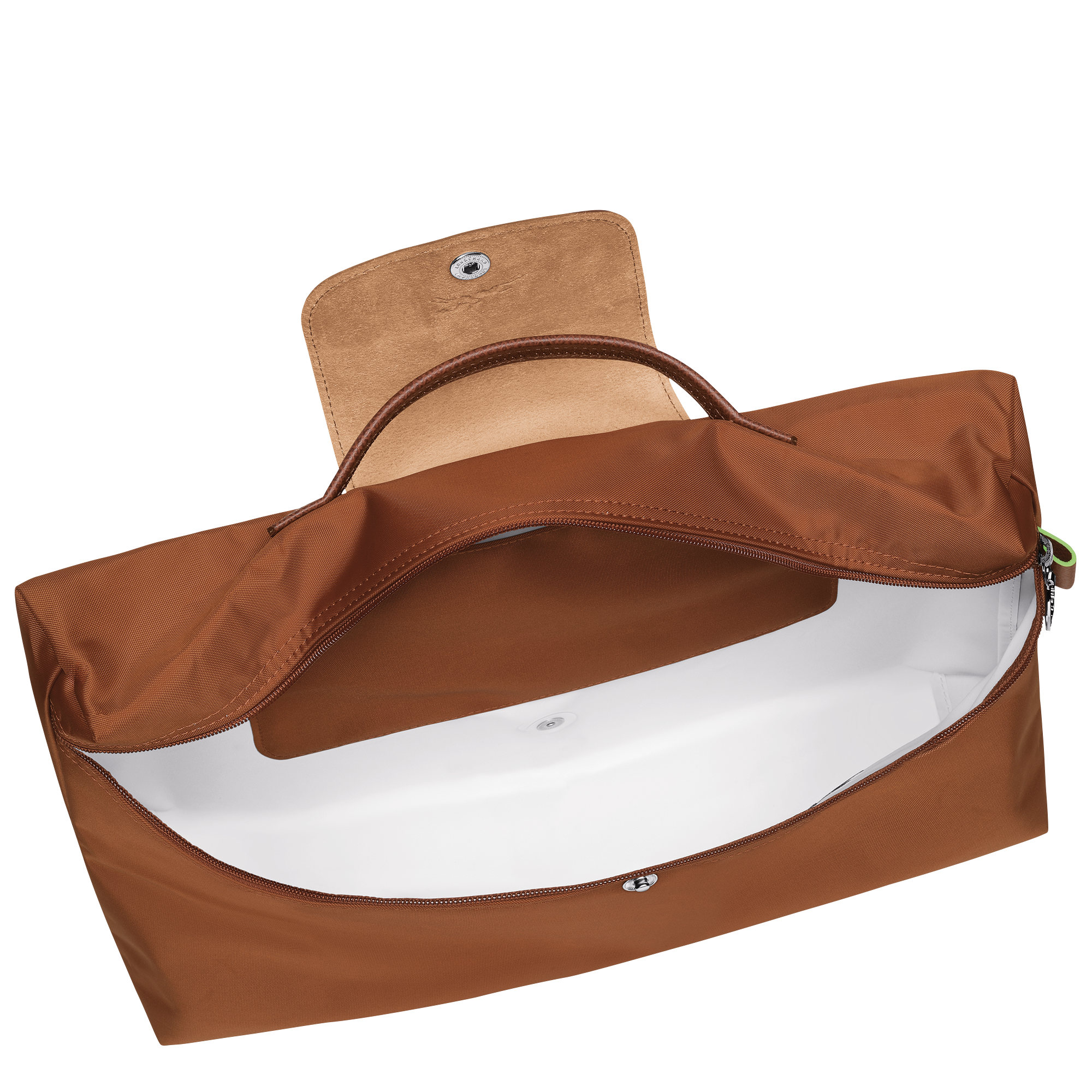 Briefcase S, Cognac - View 5 of
7 - zoom in Le Pliage Green Briefcase S, Cognac