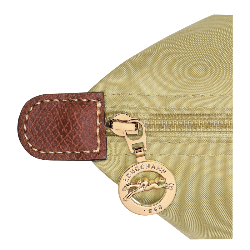 Le Pliage Original L Tote bag , Pistachio - Recycled canvas  - View 5 of  6