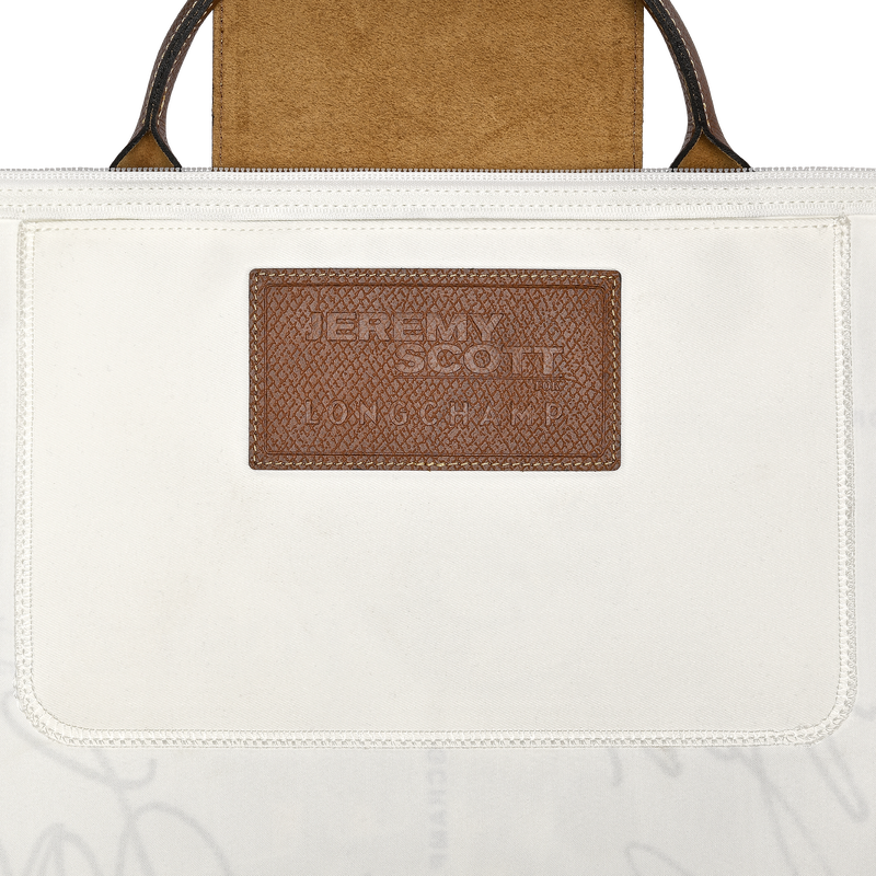 S Travel bag , Brown - Canvas  - View 4 of  4