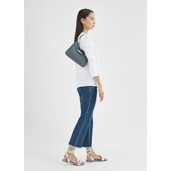 Roseau S Hobo bag , Thistle - Leather