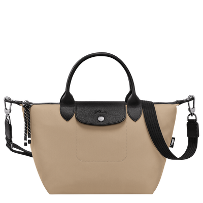 Le Pliage Energy S Handbag , Clay - Recycled canvas