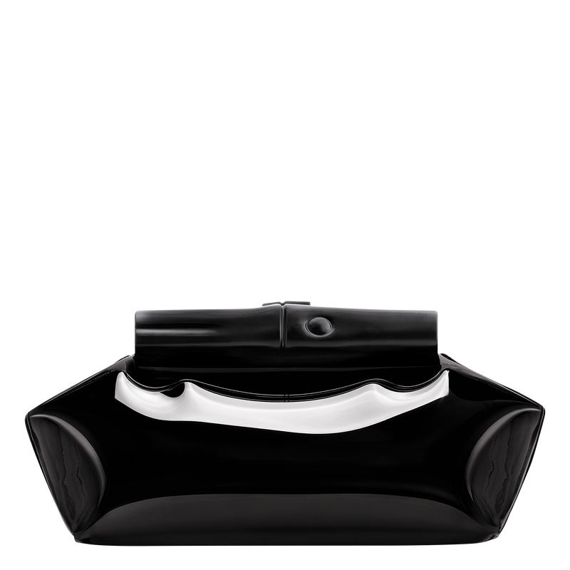 Le Roseau S Pouch , Black - Leather  - View 4 of  7