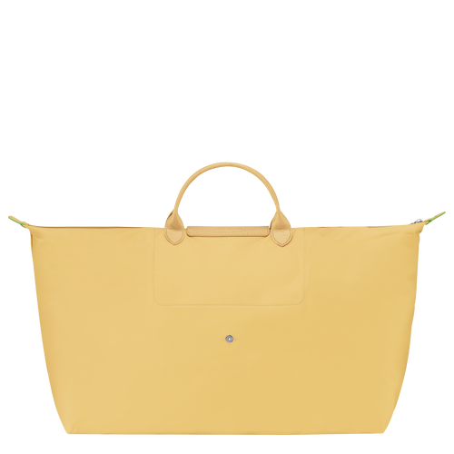 Le Pliage Green M Travel bag , Wheat - Recycled canvas - View 3 of  5