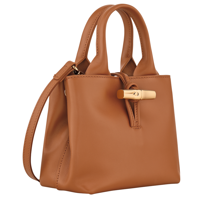 Le Roseau XS Handbag , Cashew - Leather  - View 3 of  7