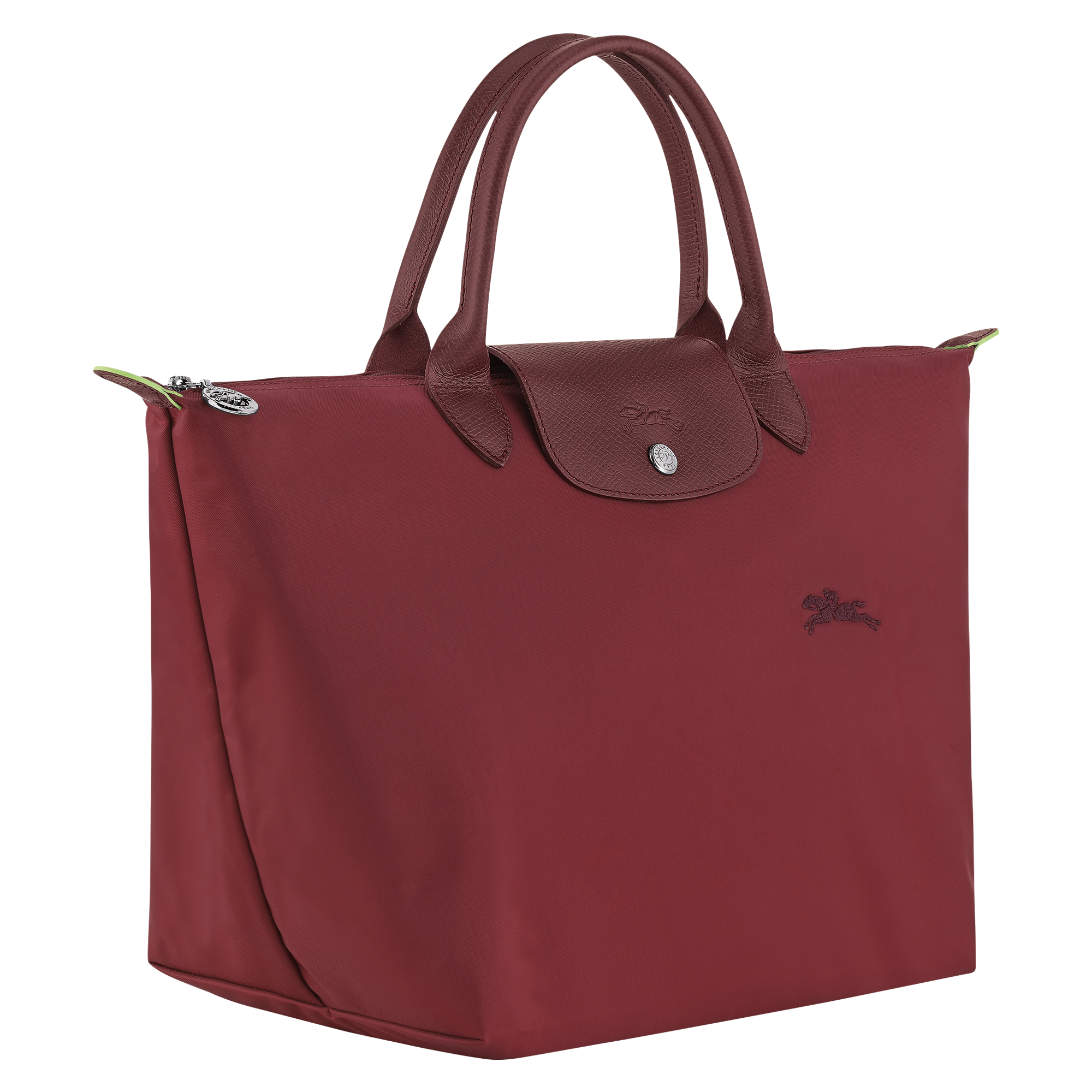 Le Pliage Green Handbag M, Pomegranate