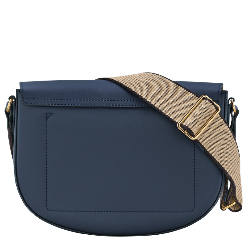 Épure M Crossbody bag , Navy - Leather  - View 4 of  6