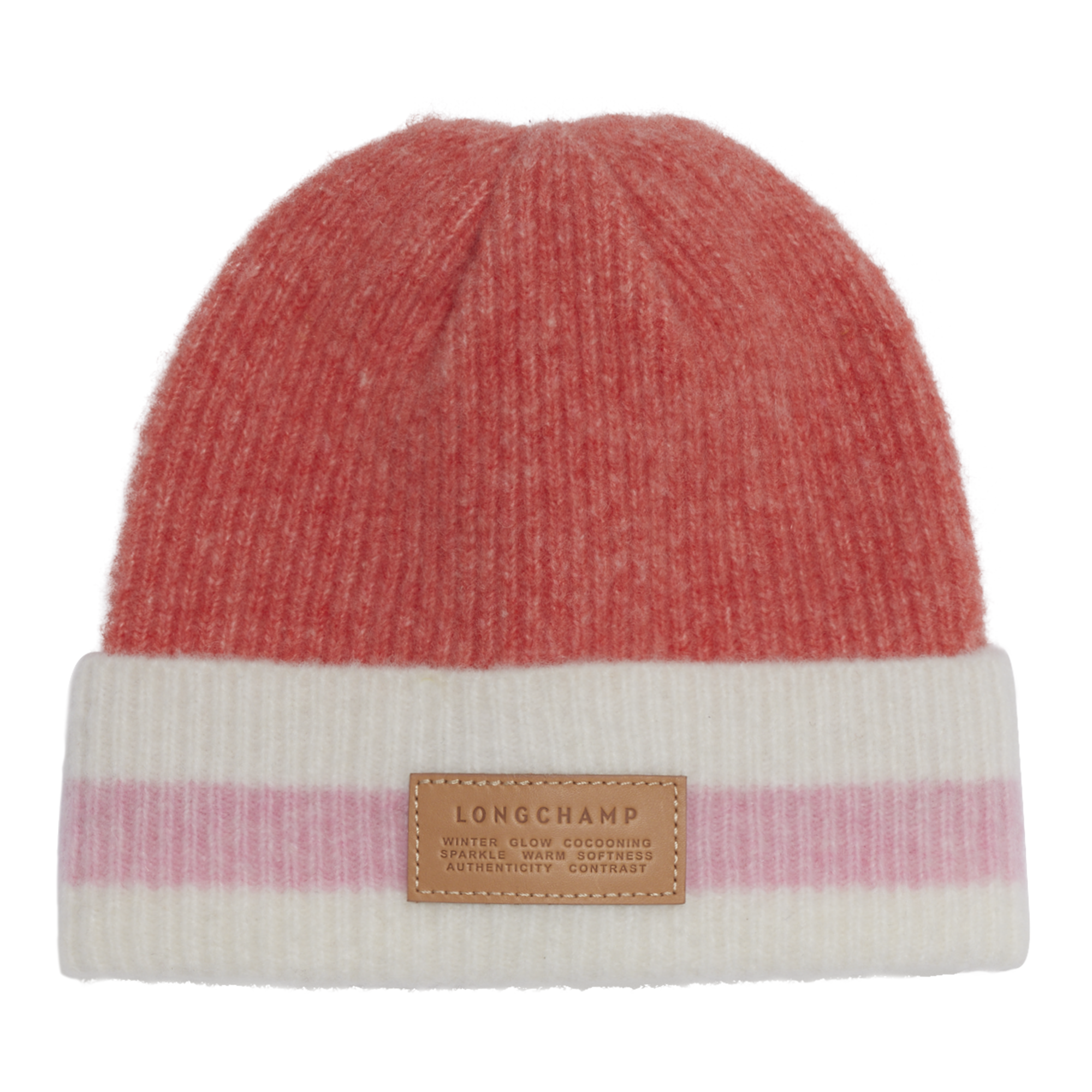 null Beanie, Coral/Pink