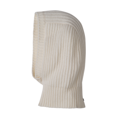 Balaclava , Ecru - Knit