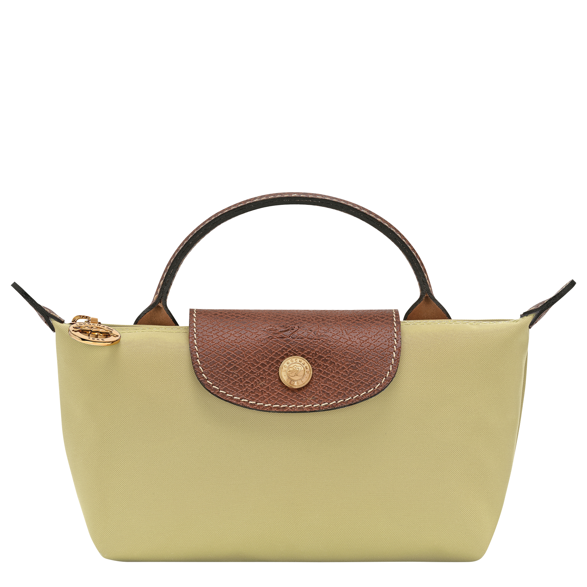 Le Pliage Original Pouch with handle, Pistachio