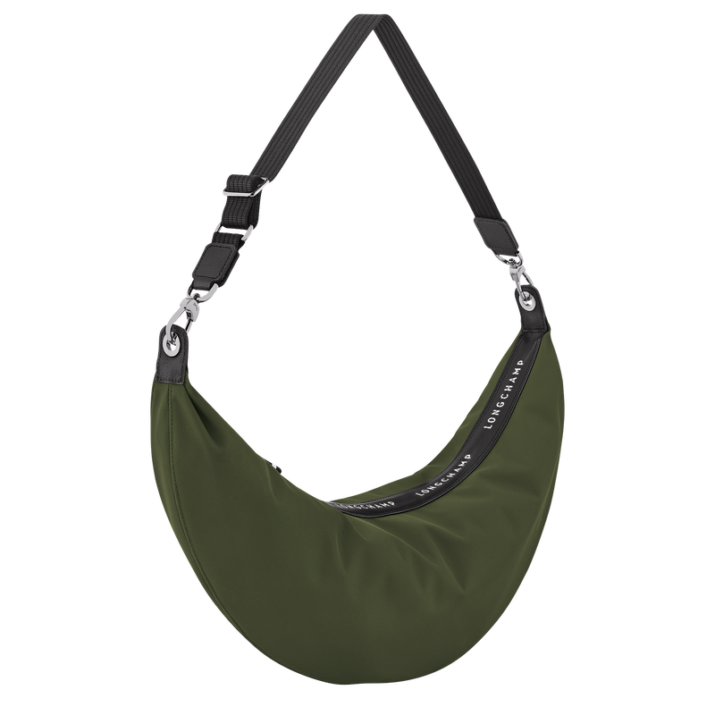 Le Pliage Energy XL Crossbody bag , Khaki - Canvas  - View 3 of  7