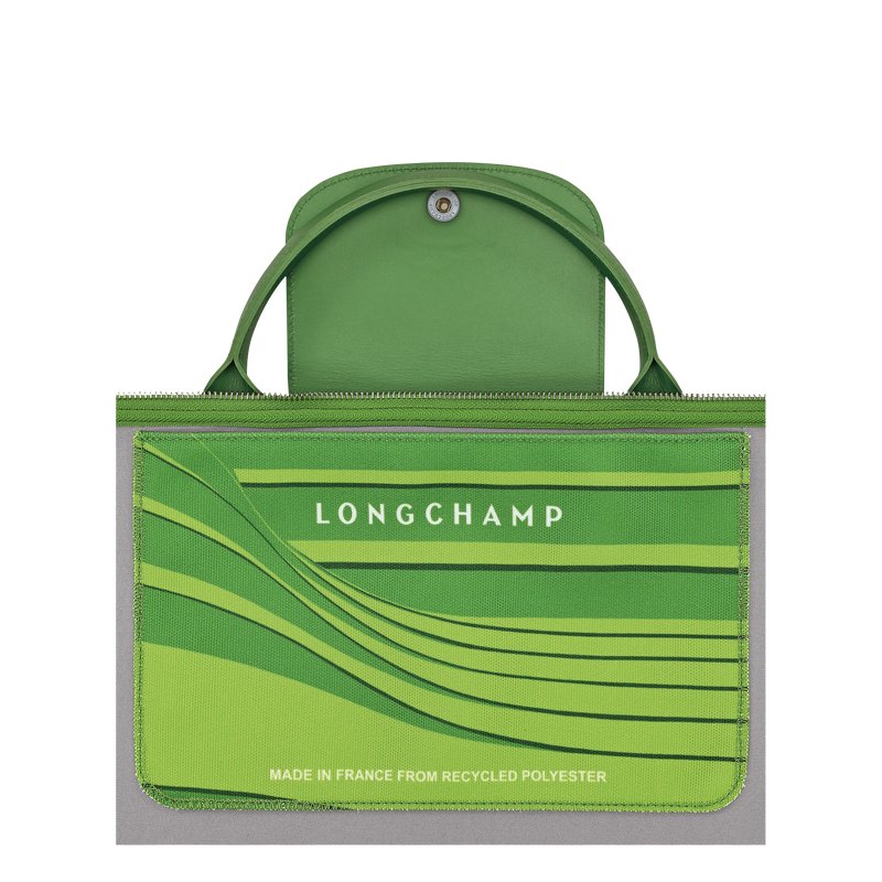 Le Pliage Collection S Travel bag , Heritage Green - Canvas  - View 4 of  4