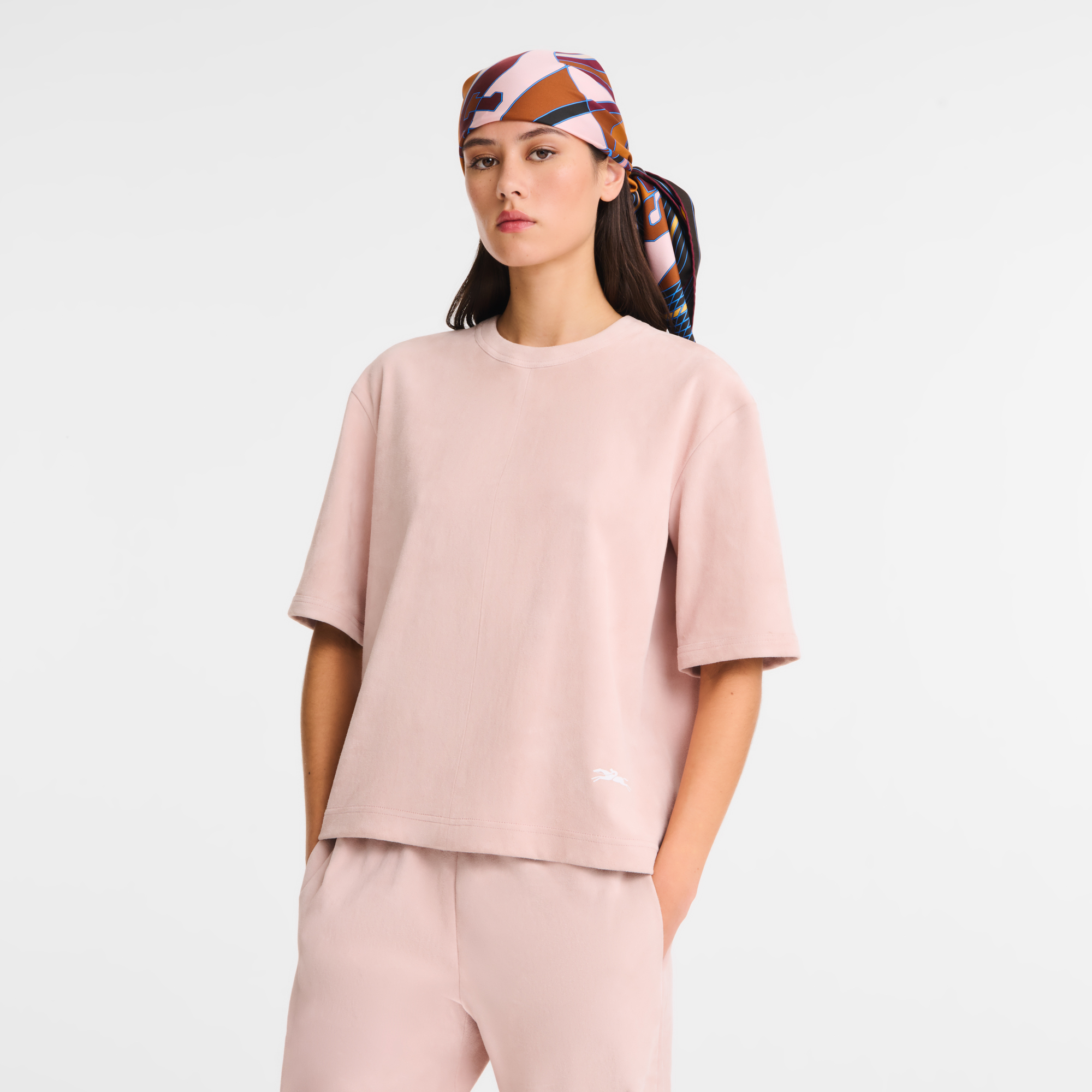 Short leather top, Pink - View 4 of
4 - zoom in null Short leather top, Pink
