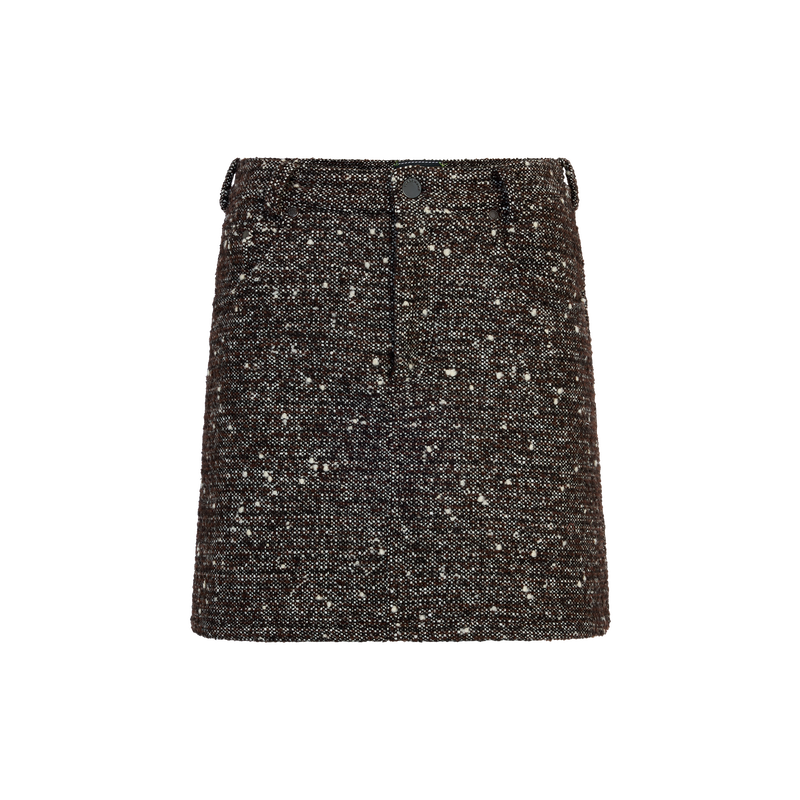 Skirt , Mocha - Tweed  - View 1 of  2