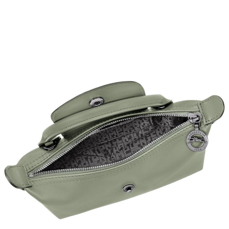 Le Pliage Xtra XS Pouch , Tundra - Leather  - View 4 of  5