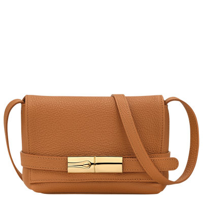 Le Smart S Crossbody bag , Caramel - Leather