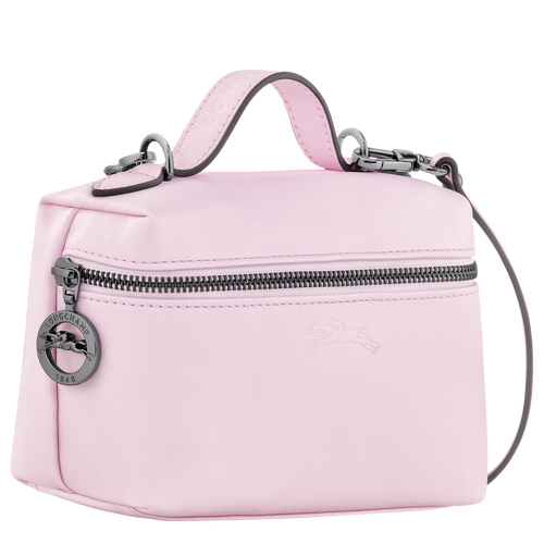 Le Pliage Xtra XS Vanity , Petal Pink - Leather - View 3 of  5