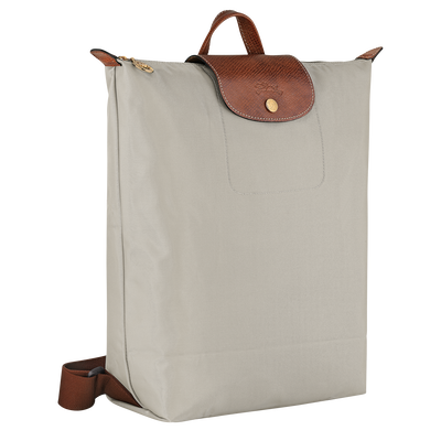 Le Pliage Original M Backpack , Pebble - Recycled canvas