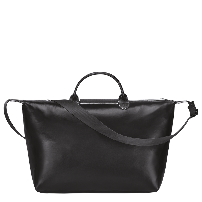 Longchamp leather weekend best sale bag