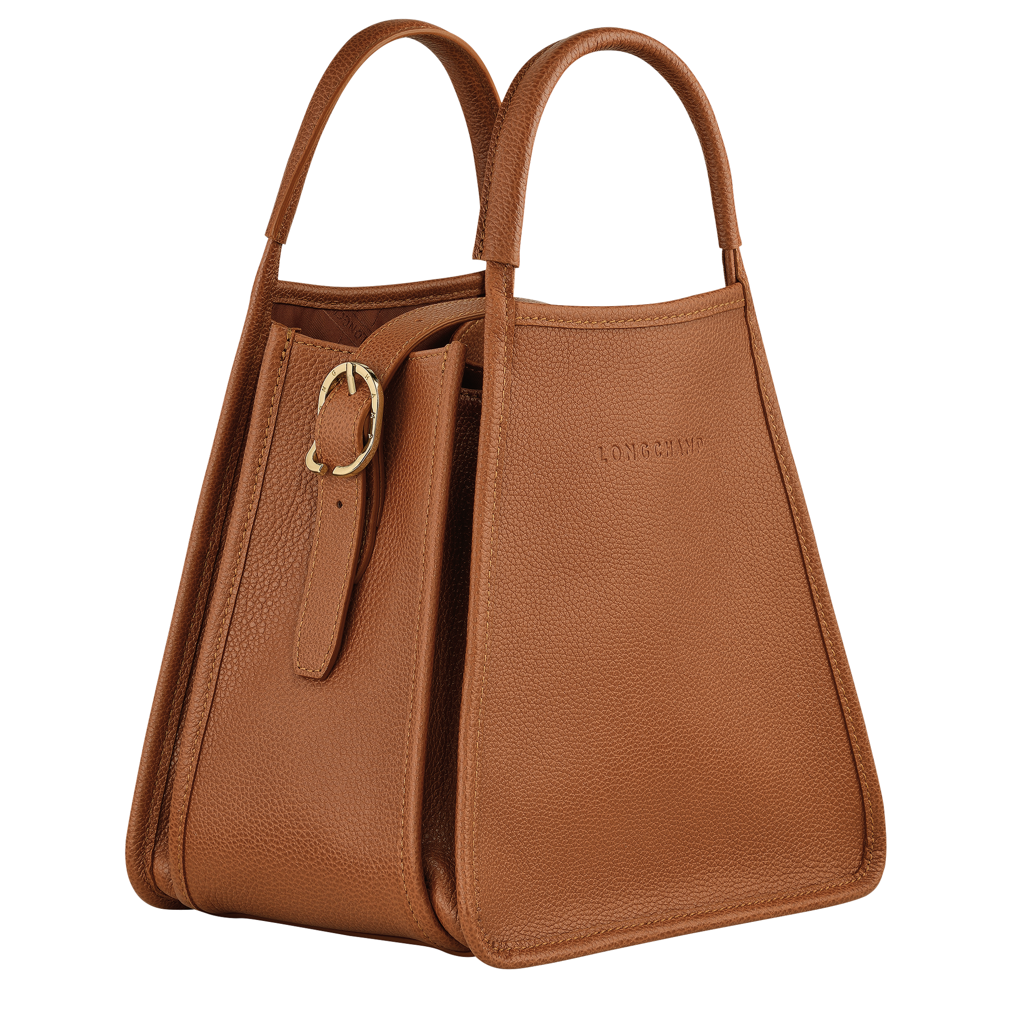 Handbag S, Caramel - View 3 of
7 - zoom in Le Foulonné Handbag S, Caramel