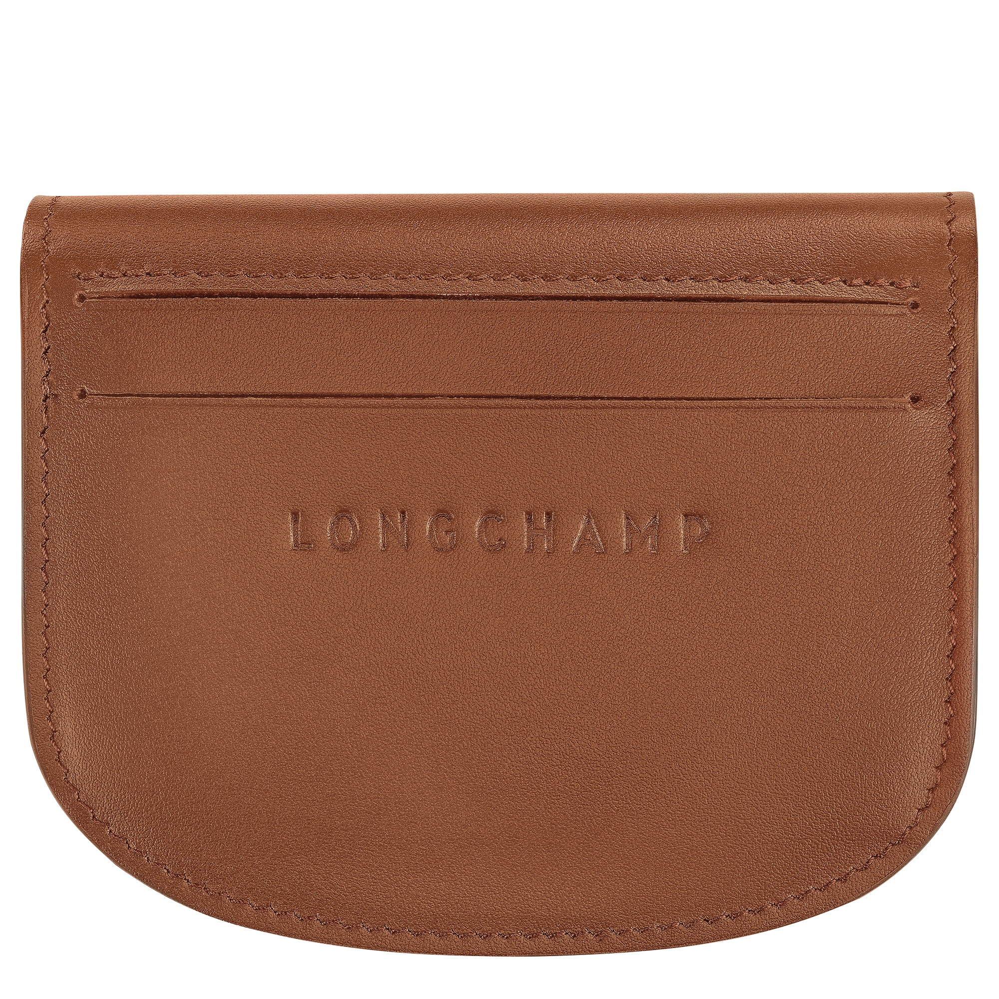 &Eacute;pure Card holder, Cognac