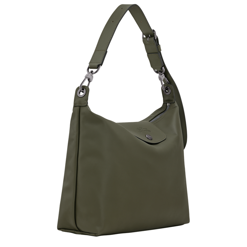 Le Pliage Xtra M Hobo bag , Fir - Leather  - View 3 of  6