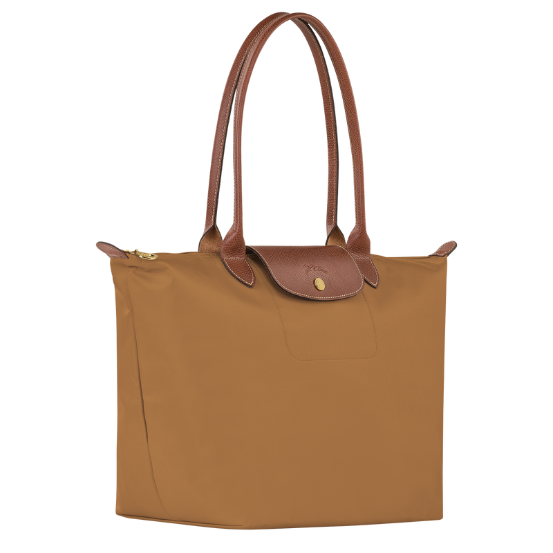Le Pliage Original L Tote bag , Fawn - Recycled canvas  - View 3 of  7