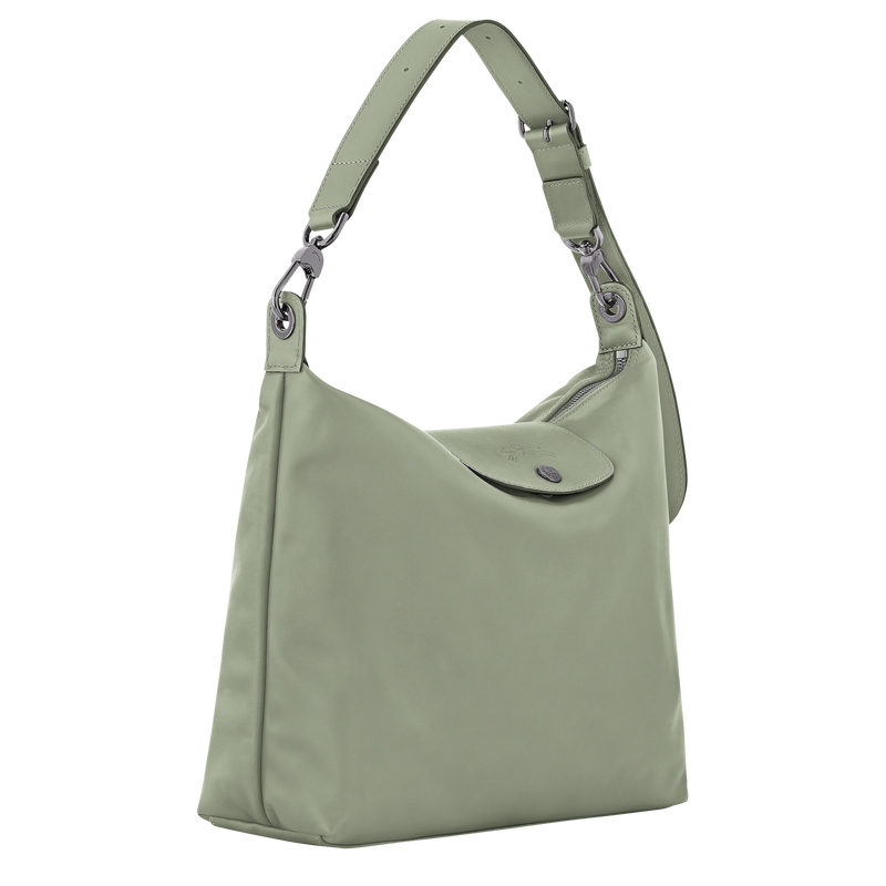 Le Pliage Xtra M Hobo bag , Tundra - Leather  - View 2 of  5