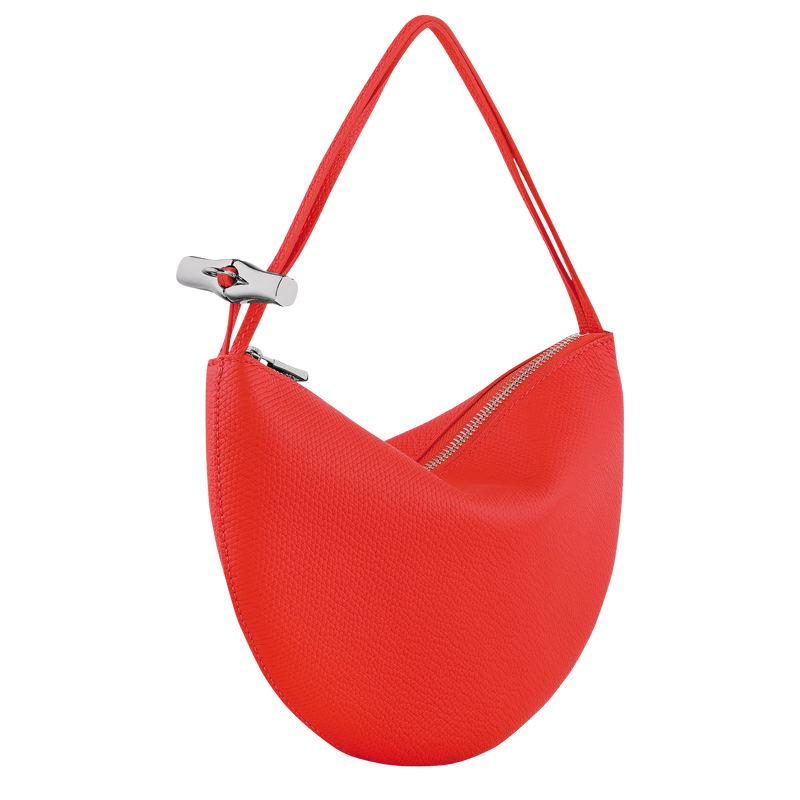 Le Roseau S Clutch , Vermilion - Leather  - View 3 of  6