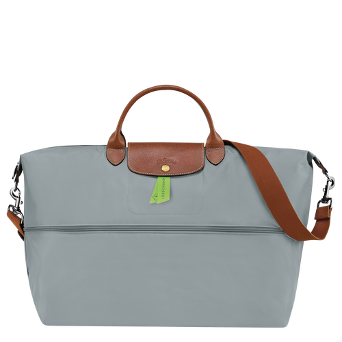 Le Pliage Original Travel bag expandable , Steel - Recycled canvas - View 5 of  6