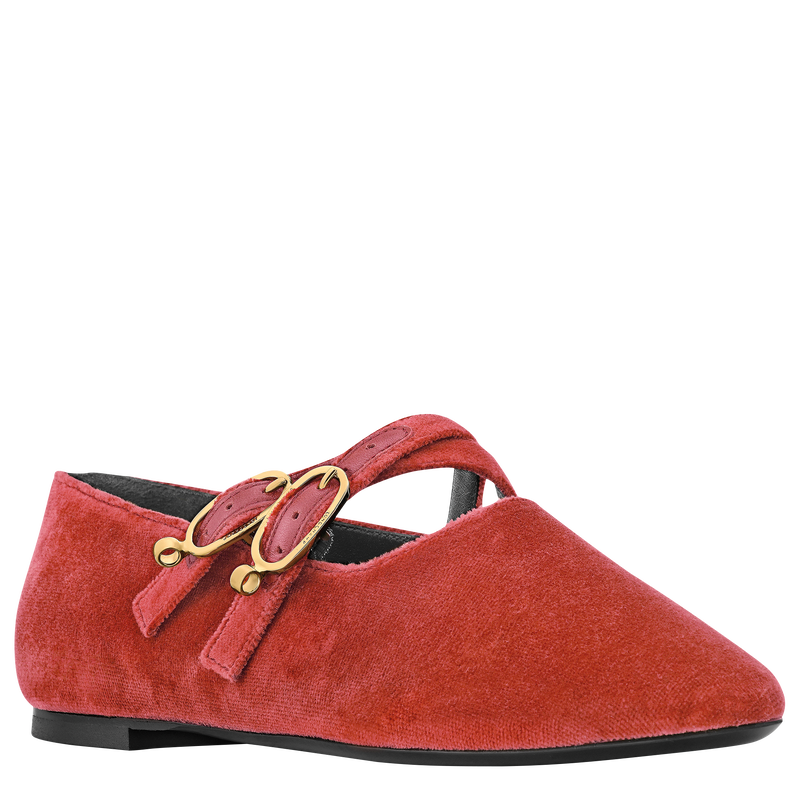 Le Foulonn&eacute; Ballerinas , Marmalade - Leather  - View 2 of  4