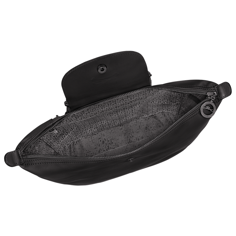 Le Pliage Xtra M Backpack , Black - Leather  - View 5 of  6