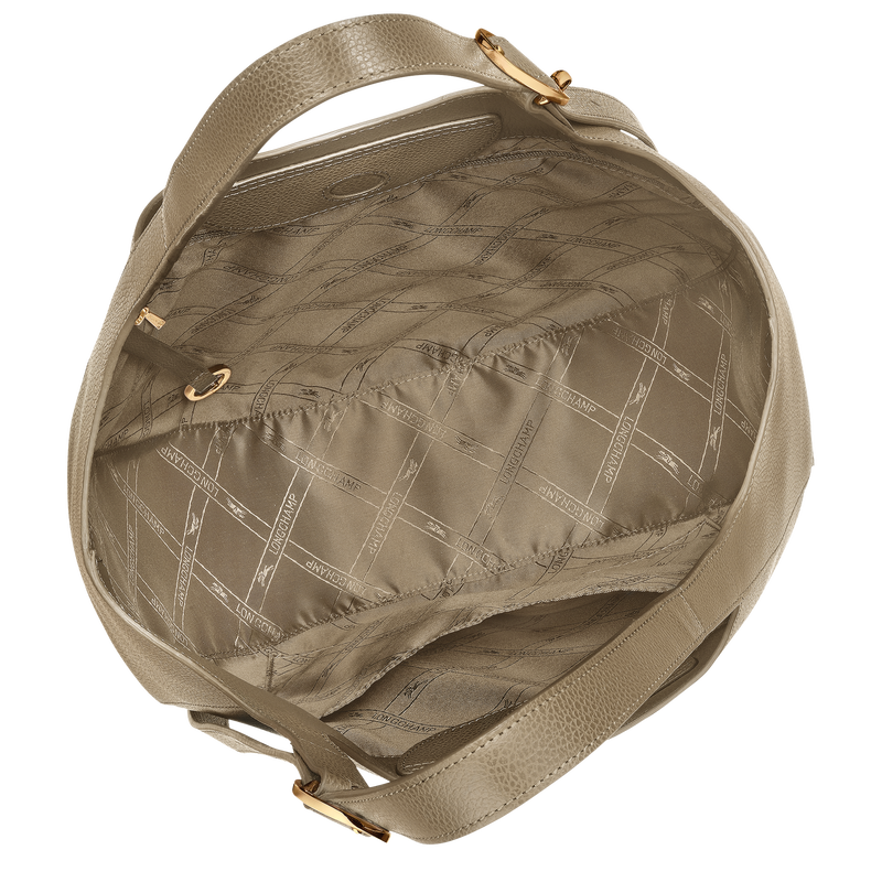 Le Foulonn&eacute; XL Tote bag , Lichen - Leather  - View 5 of  6