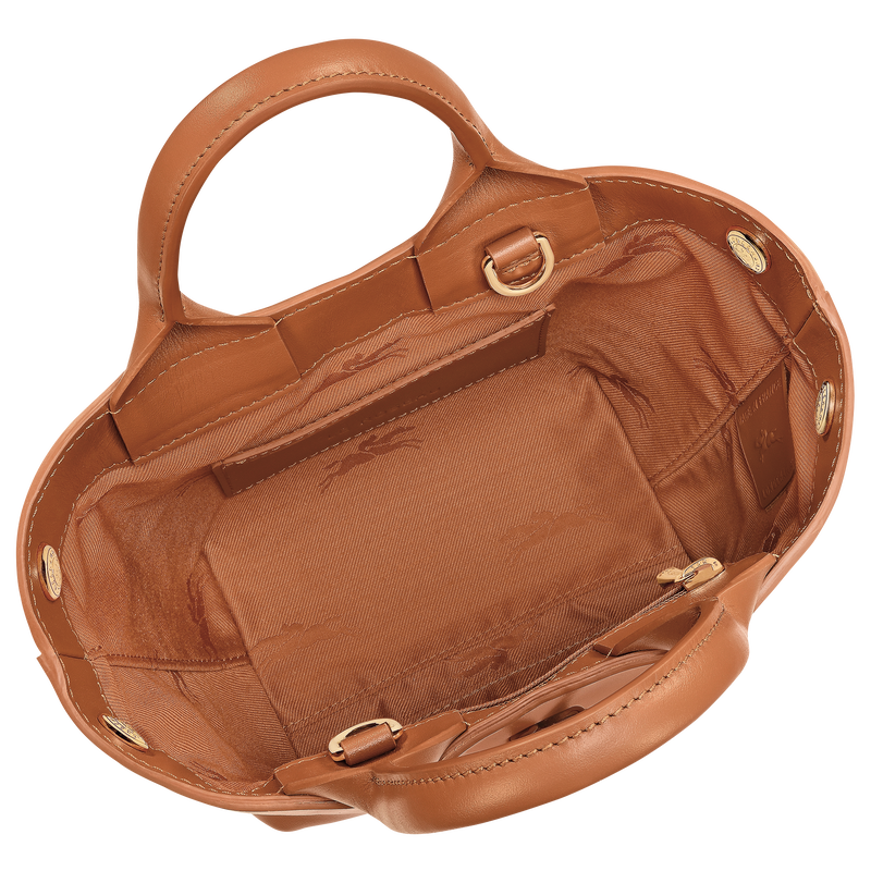 Le Roseau XS Handbag , Cashew - Leather  - View 6 of  7