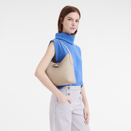 Roseau M Hobo bag Paper Leather Longchamp TH