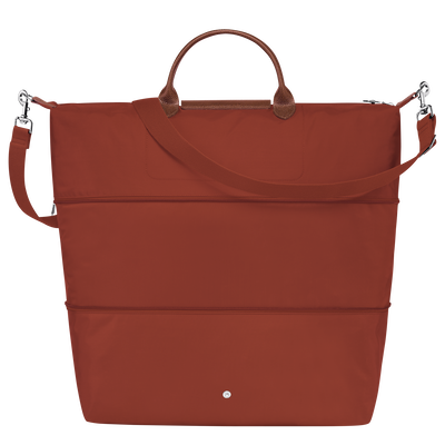 Le Pliage Green Travel bag expandable, Chestnut