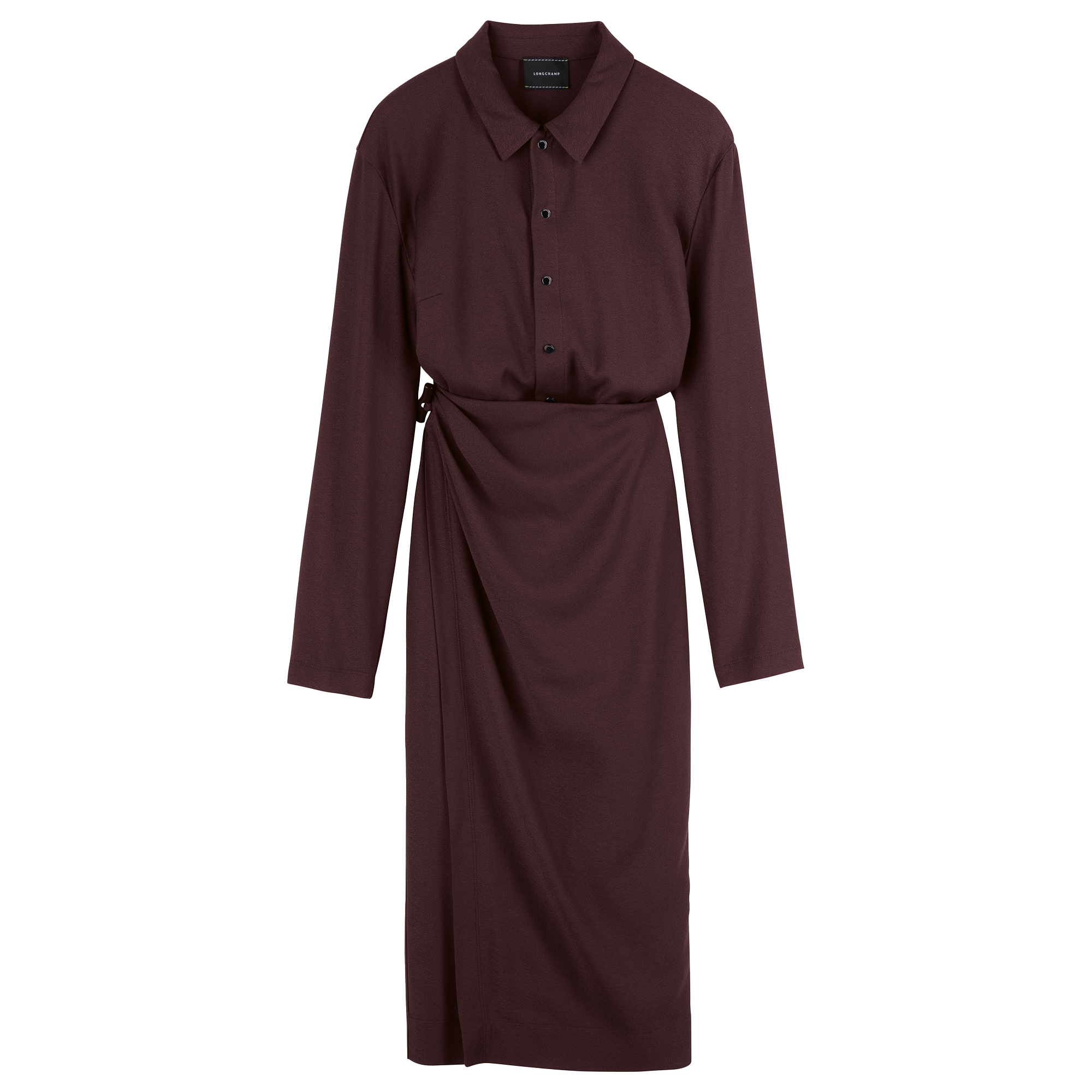 null Dress, Burgundy