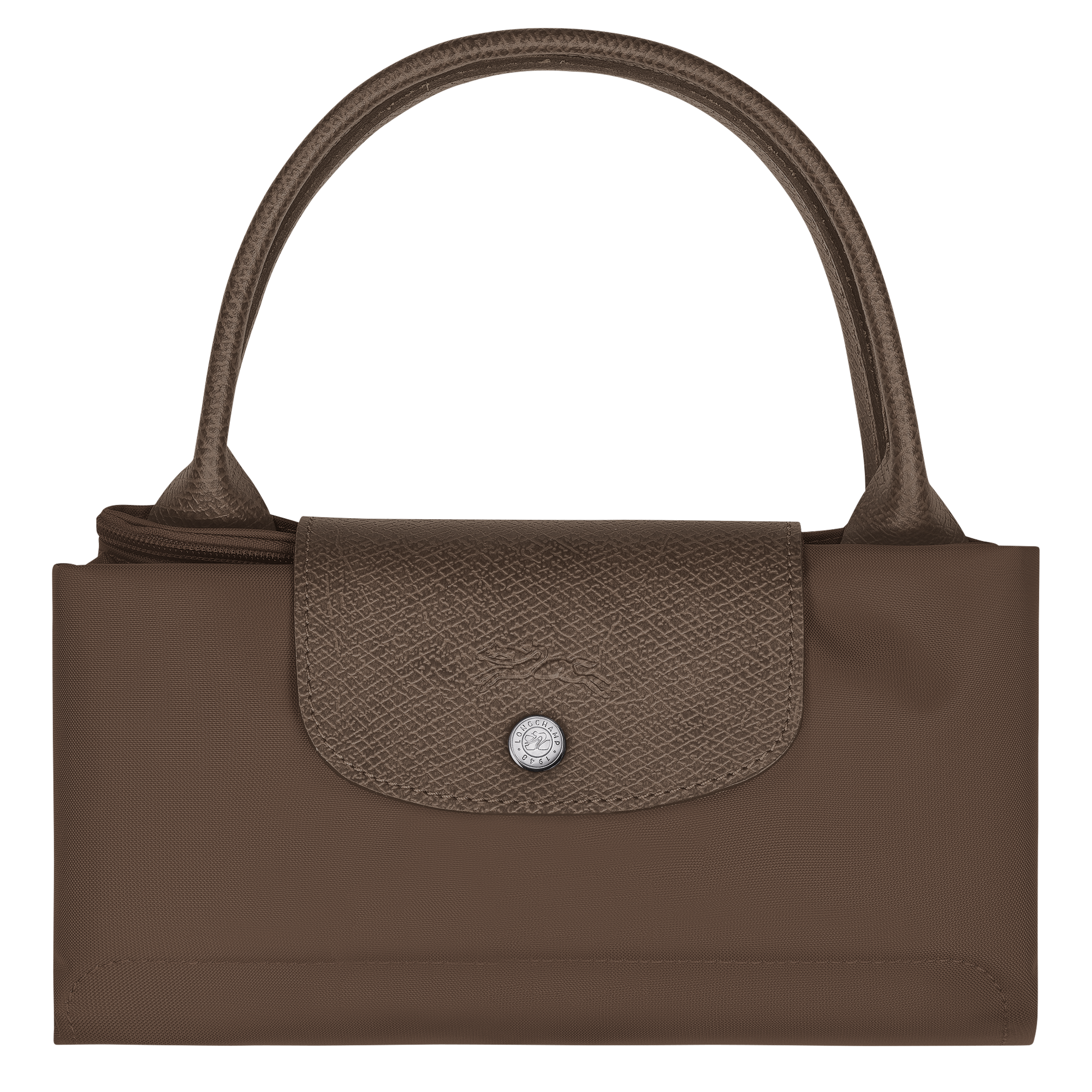 Handbag M, Terra - View 6 of
6 - zoom in Le Pliage Green Handbag M, Terra