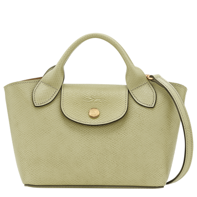 &Eacute;pure XS Tote bag , Almond Green - Leather
