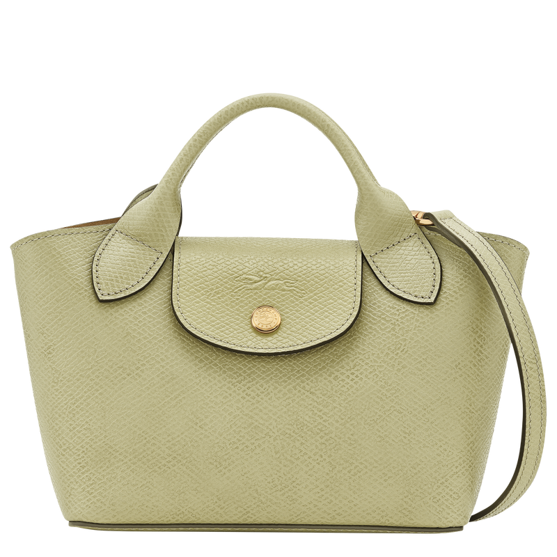 &Eacute;pure XS Tote bag , Almond Green - Leather  - View 1 of  6